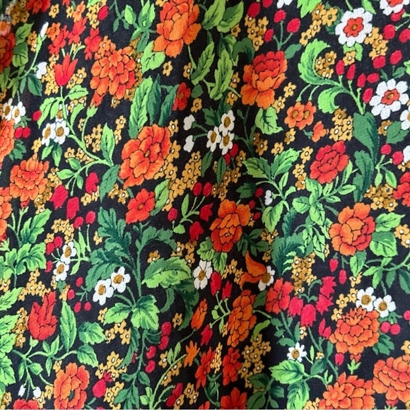 Anthony Muto Women’s VTG Midi Skirt Measures 26” waist Dixie Floral Print Modest - Picture 5 of 13